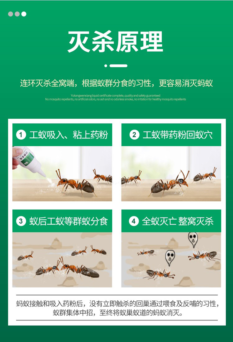 郁康杀虫粉剂 郁康灭蚂蚁粉剂