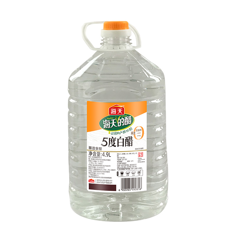 海天白醋4.9L